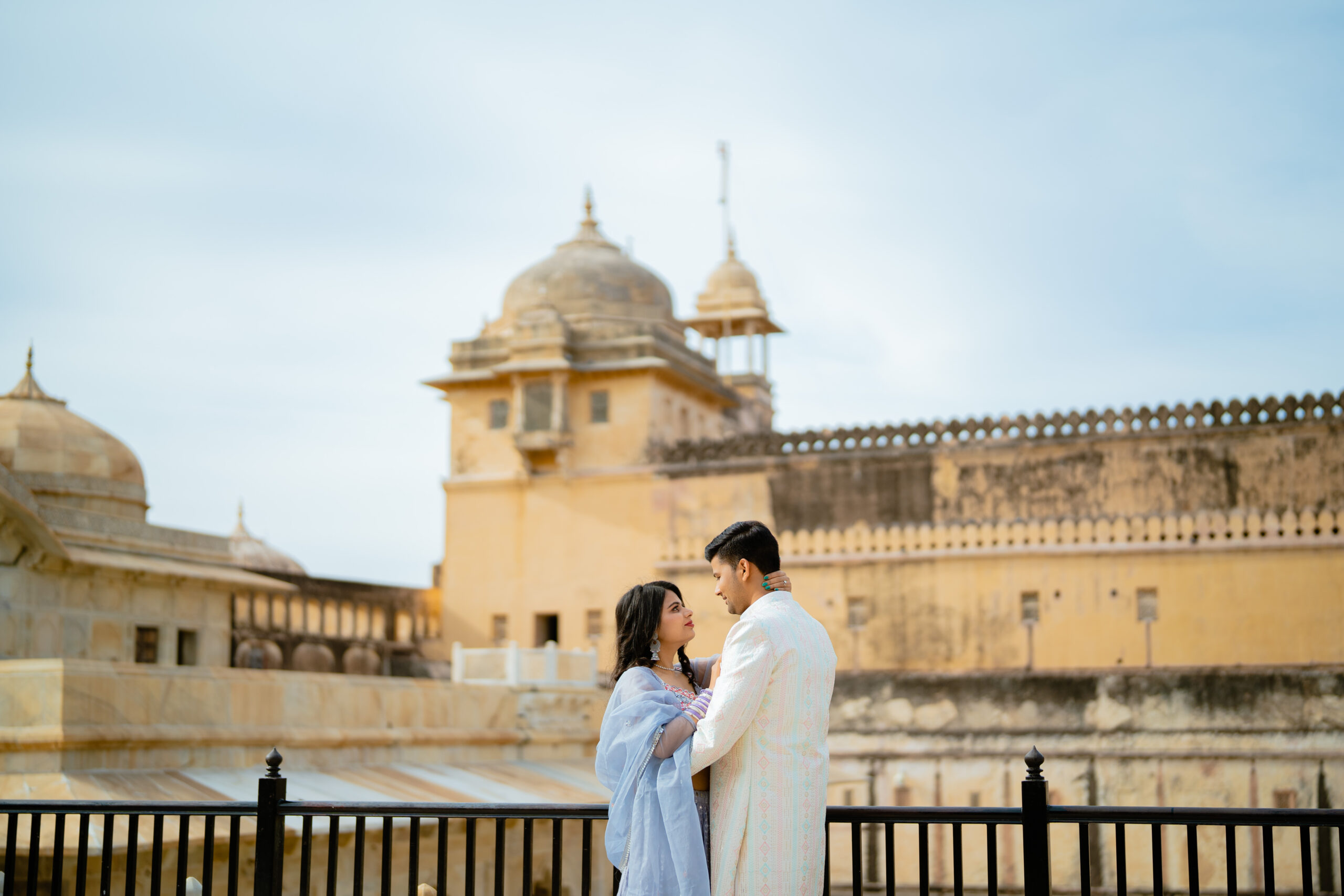 Jaipur heritage pre-wedding session