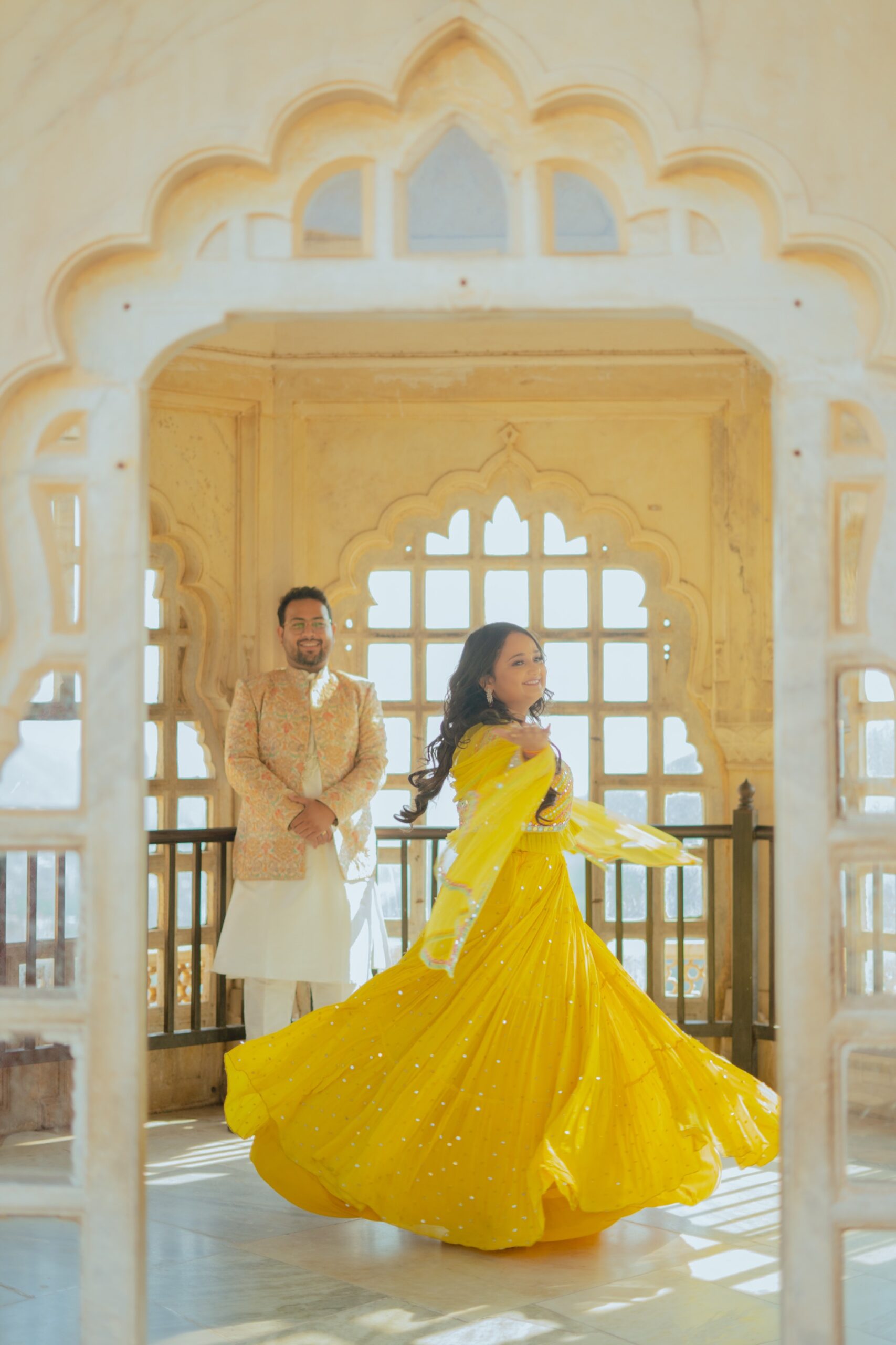 Photography team at palace location Jaipur